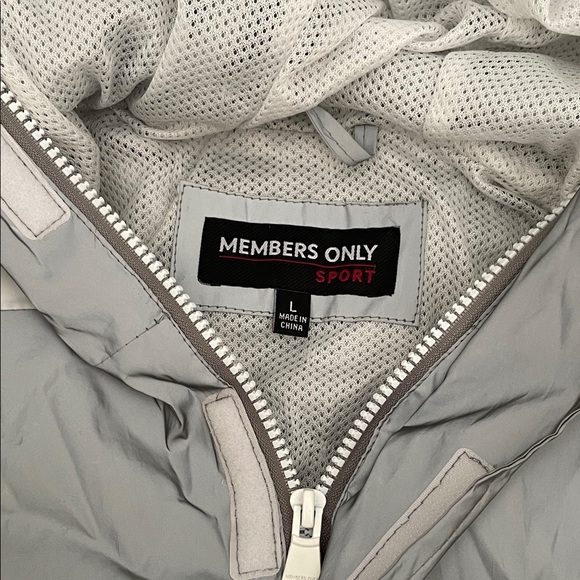 Members Only Gray Performance Jacket - Picture 7 of 9